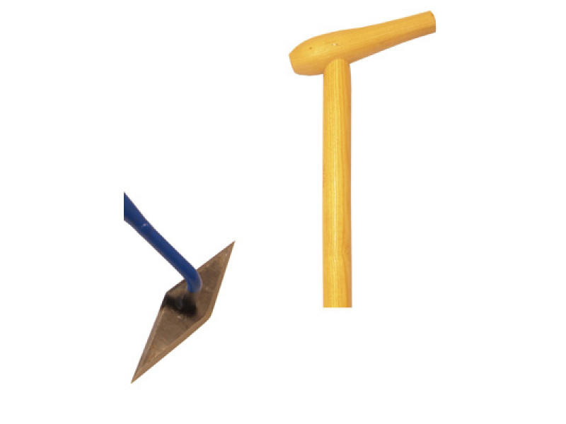 Rombusz fejű toló-húzó kapa